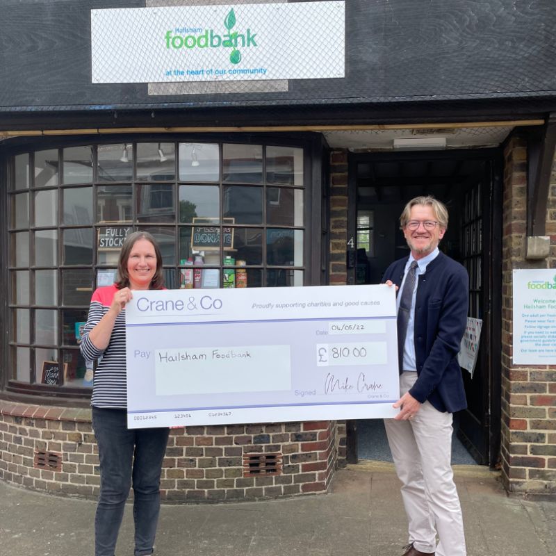 hailsham foodbank donation